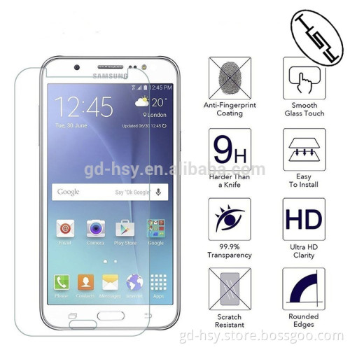 HUYSHE for Samsung Galaxy J7 2016 scratch resistant 9h hardness tempered glass screen protector for Samsung Galaxy J7 2016